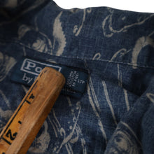 Load image into Gallery viewer, Vintage Polo Ralph Lauren Linen Cotton Blend Koi Fish Button Up Shirt - 2XLT