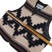 Load image into Gallery viewer, Vintage Navajo Arizona Southwestern Print Wool Vest - L