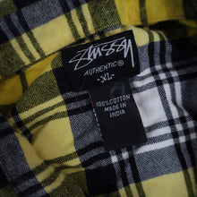 Load image into Gallery viewer, Vintage Stussy Plaid Flannel Button Down Shirt - XL