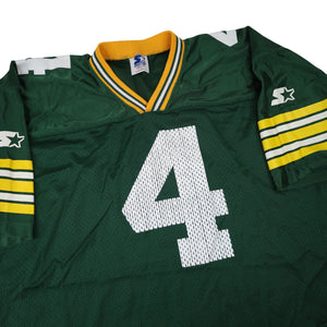 Vintage Starter Green Bay Packers #4 Brett Favre Jersey - L/XL