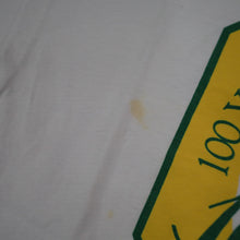 Load image into Gallery viewer, Vintage 90s University of Oregon 100 Year Football Anniversary Graphic T Shirt