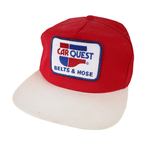 Vintage K-Products Car Quest Patch Snapback Trucker Hat - OS