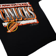 Load image into Gallery viewer, Vintage 90s Starter Vancouver Canucks Hockey Graphic T Shirt - M