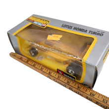 Load image into Gallery viewer, Vintage Burago Lotus Honda Turbo Die Cast Race Car Toy