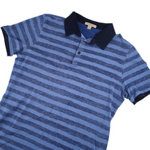 Load image into Gallery viewer, Burberry London Striped Polo Shirt - M