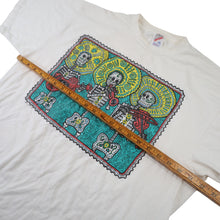 Load image into Gallery viewer, Vintage 90s Mexican Sugar Skull Mariachi Band Graphic Art Shirt - XL