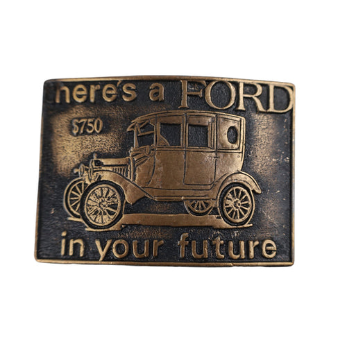 Vintage Ford Model A Belt Buckle - OS