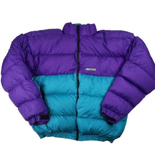 Vintage Marmot Retro Down Quilted Puffer Jacket - XL