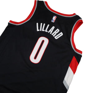 Nike Portland Blazers #0 Damion Lillard Basketball Jersey - S