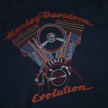 Load image into Gallery viewer, Vintage Harley Davidson x Tori Richards Embroidered V Twin Silk Shirt - XL