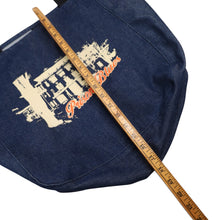Load image into Gallery viewer, Vintage Prison Blues Graphic Denim Tote Bag - OS