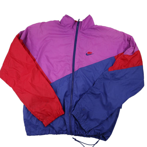 Vintage 90s Nike Colorblock Windbreak Jacket - L