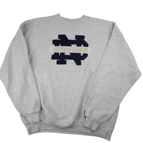 Vintage Notre Dame All Sewn Sweatshirt - XL