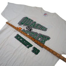 Load image into Gallery viewer, Vintage 1993 University of Oregon Ducks Quack Attack Kickoff Front/back T Shirt - XL