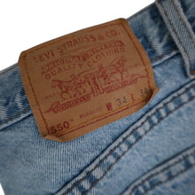 Load image into Gallery viewer, Vintage Levis 550 USA Made Loose Fit Denim Jeans - 34"x34"