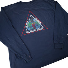 Load image into Gallery viewer, Vintage NCWG-1 Naval Coastal Warefare Group Graphic Long Sleeve T Shirt - XXL