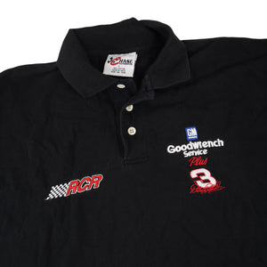 Vintage 90s Chase Authentics Dale Earnhardt Embroidered Polo Shirt - L