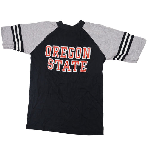 Vintage Oregon State College Graphic Spellout T Shirt - S