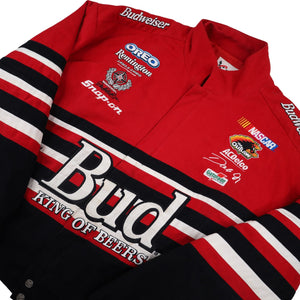 Vintage Chase Authentics Dale Earnhardt Jr. Budweiser Racing Jacket - XL