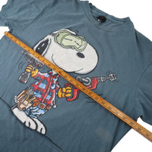 Load image into Gallery viewer, Vintage Peanuts Snoopy "Real Dogs Don't Need Instructions" Graphic T Shirt - XL