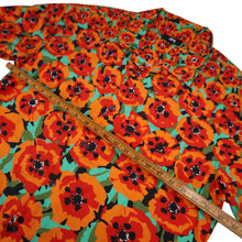 Load image into Gallery viewer, Stussy Poppy Floral AOP Button Up Shirt - S