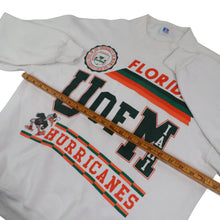 Load image into Gallery viewer, Vintage Russell University of Miami Hurricanes Graphic Sweatshirt