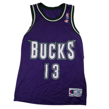 Load image into Gallery viewer, Vintage Champion Milwaukie Bucks #13 Glen Robinson Basketball Jersey - S