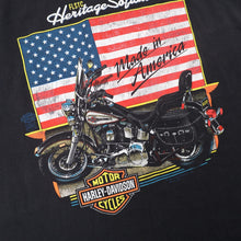 Load image into Gallery viewer, Vintage Harley Davidson Heritage Softail Made in American Graphic Tank Top - L