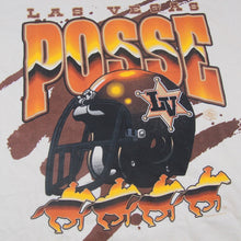 Load image into Gallery viewer, Vintage Las Vegas Posse Canadian Football league graphic T shirt - M