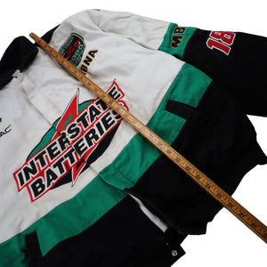 Vintage Chase Authentics Interstate Batteries Nascar Racing Jacket - XL