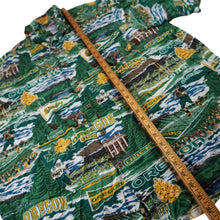 Load image into Gallery viewer, Vintage Reyn Spooner University of Oregon Ducks Hawaiian Shirt - XXL