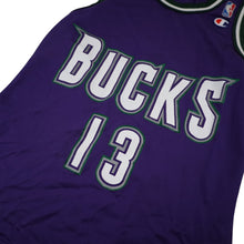 Load image into Gallery viewer, Vintage Champion Milwaukie Bucks #13 Glen Robinson Basketball Jersey - S