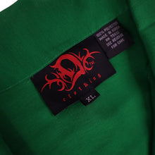 Load image into Gallery viewer, Vintage Y2k DC Clothing Polyester Joker Card Button Up Shirt - XL