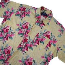 Load image into Gallery viewer, Vintage Polo Golf Ralph Lauren Linen Cotton Blend Floral Hawaiian Shirt - L