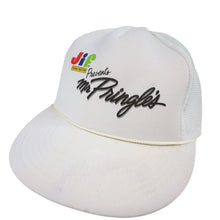 Load image into Gallery viewer, Vintage Jif Peanut Butter "Mr.Pringles" Racing Trucker Hat