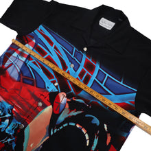 Load image into Gallery viewer, Vintage Y2k Dragonfly Pink Floyd The Wall Button Up Tour Shirt - L