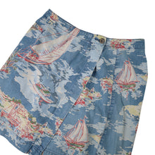 Load image into Gallery viewer, Vintage Liz Claiborne Tropical Sailing Print Skort - WMNS 6