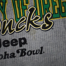 Load image into Gallery viewer, Vintage 1998 University of Oregon Jeep Aloha Bowl Graphic T Shirt - XXL