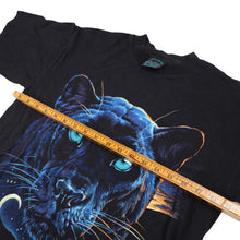 Load image into Gallery viewer, Vintage Habitat Black Jaguar Night Scene Graphic T Shirt - M