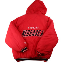 Load image into Gallery viewer, Vintage 90s Logo 7 Nebraska Huskers Puffer Jacket - L