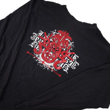 Load image into Gallery viewer, Vintage Y2k Marithe + Francois Girbaud Graffiti Spellout Long Sleeve Shirt - L