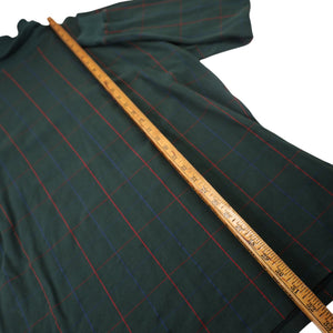 Vintage Polo Ralph Lauren Grid Pattern Turtle Neck Shirt - L