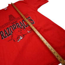 Load image into Gallery viewer, Vintage University of Arkansas Razorbacks Graphic T Shirt - L