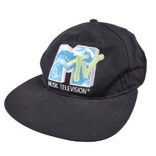 Load image into Gallery viewer, Vintage 90s MTV Music Television Patch Snapback Hat - OS
