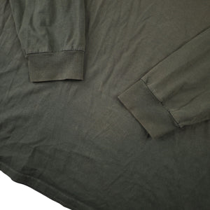Vintage 90s Nike Spellout Mini Swoosh Long Sleeve Shirt - L