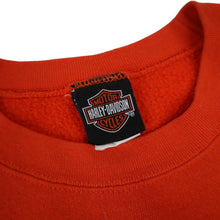 Load image into Gallery viewer, Vintage Harley Davidson Embossed Spellout Sweatshirt - XL