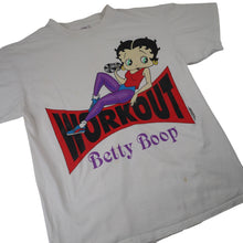 Load image into Gallery viewer, Vintage 90s Betty Boop Workout Graphic T Shirt - L