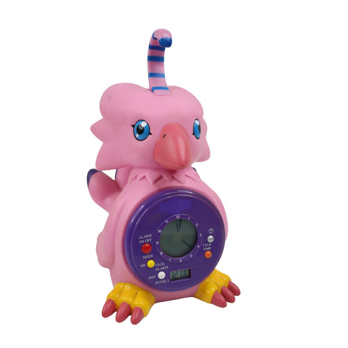 Vintage 2000 Digimon Biyomon Alarm Clock - OS