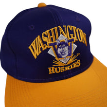 Load image into Gallery viewer, Vintage University of Washington Huskies Snapback Hat  - OS