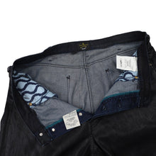 Load image into Gallery viewer, Vivienne Westwood x Lee Anglomania Drop Crotch Painted Denim Jeans - 36&quot;x34&quot;